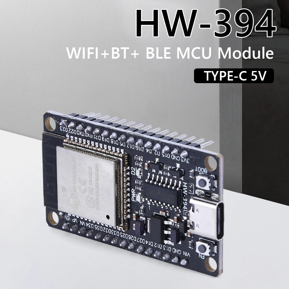 

ESP32 WROOM-32 IOT макетная плата CH340C/CP2102 WiFi + BT сверхнизкое энергопотребление двухъядерный беспроводной модуль для умного дома