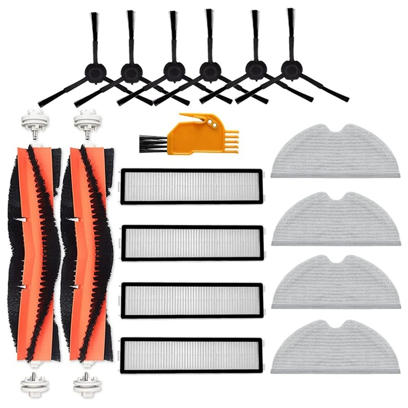 

Replacement Parts For Dreame D9 D9 Max L10 Pro Vacuum Cleaner Accessories, Main Brushes, Side Brushes, Filters, Wipes