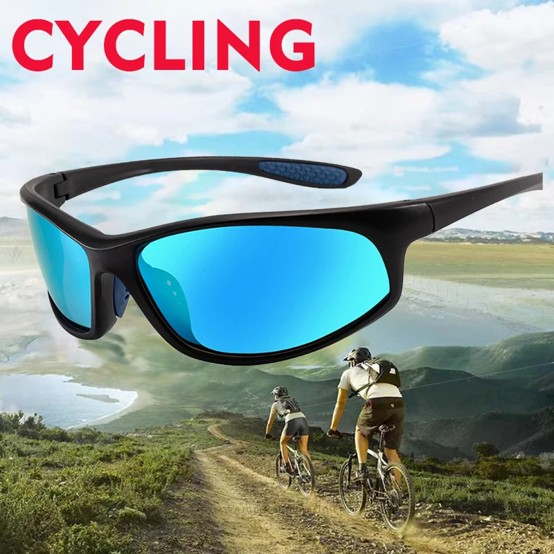 

New Cycle Polarized Glasses Night Vision Lenses Sunglasses Man Cycling Glasses UV400 Bicycle Eyewear MTB Outdoor Woman Sports Go