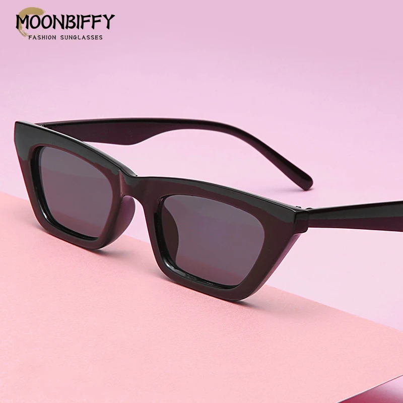 

Солнцезащитные очки «кошачий глаз» женские, винтажные брендовые дизайнерские модные солнечные очки квадратной формы, для путешествий, пля...