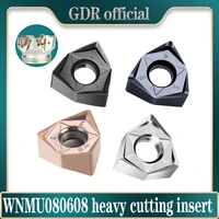 wnmu080608 double sided hexagonal 90 degree right angle fast feed mfwn wnmu carbide inserts cast iron milling cutter inserts
