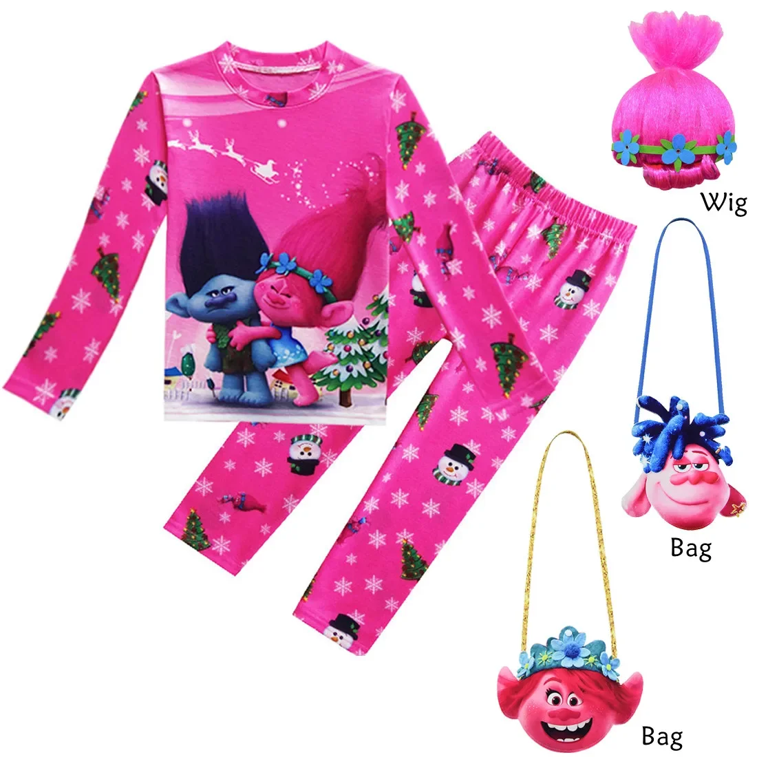 2 шт. детские пижамы с длинным рукавом и брюки