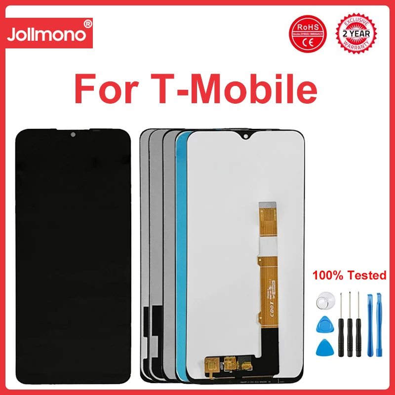 Новый дисплей Pantalla в сборе для T-Mobile REVVL 4 5007Z V Plus + 5G Revvl 4G 6 Pro ЖК дигитайзер