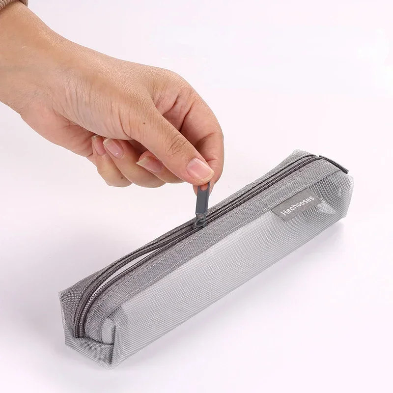 Женская сумка для карандашей специальная нейлоновая сетчатая мини-ручка унисекс