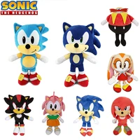 sonic hedgehog plush toy super sonic teirusu soft plush doll toys cartoon dolls christmas gift for kid