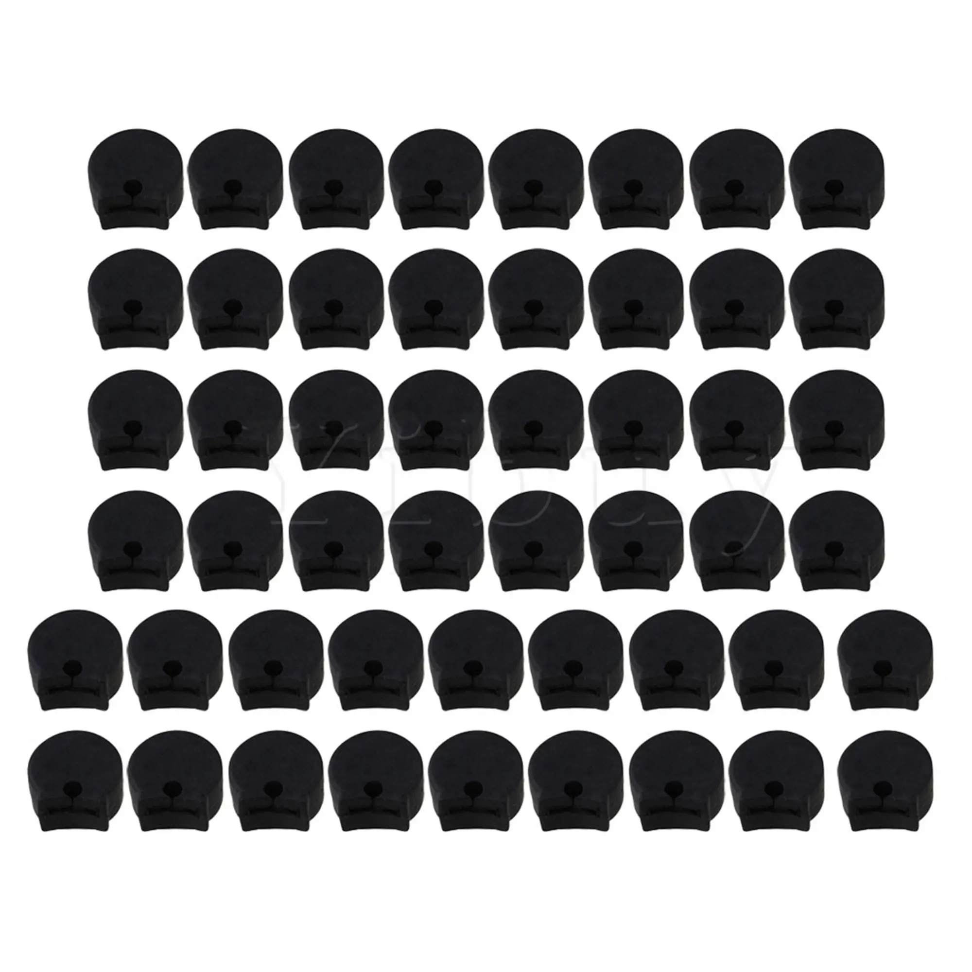 

Yibuy 50pcs Clarinet Thumb Rest Cushion Rubber 0.67x0.63x0.39inch for Practice