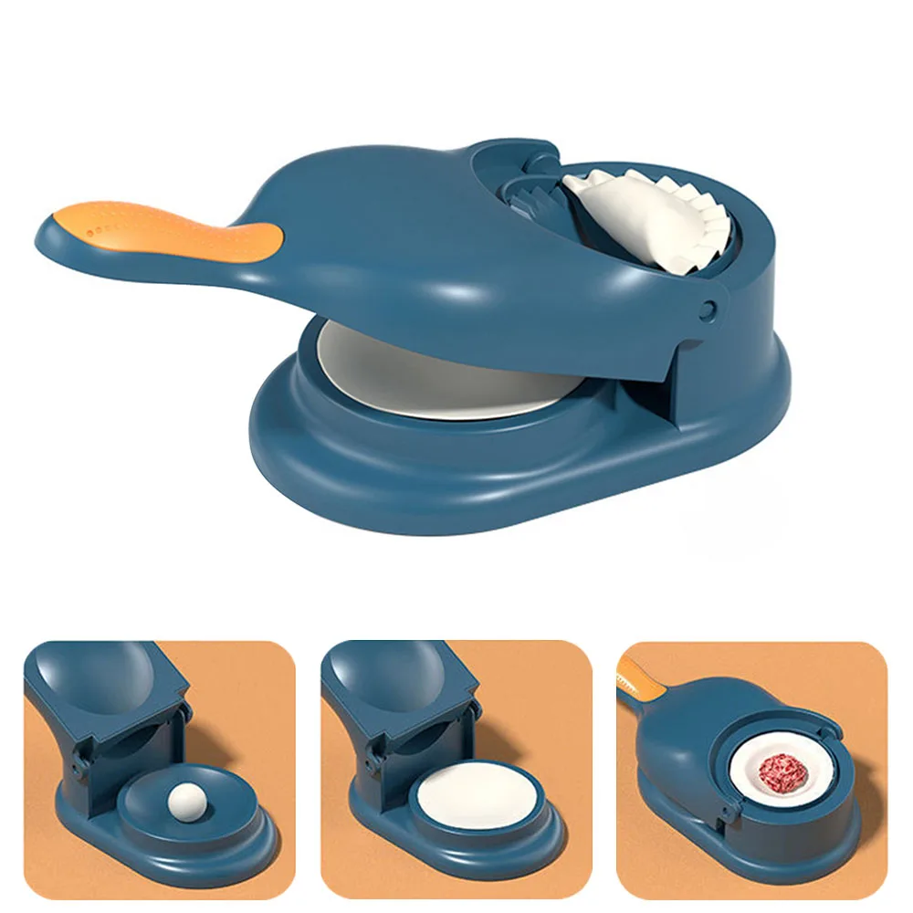 

2In1 Dough Pressing Tool With Rolling Pink Dumpling Mould Dumpling Skin Labor-Saving Machine Manual Dumpling Maker Kitchen Tools