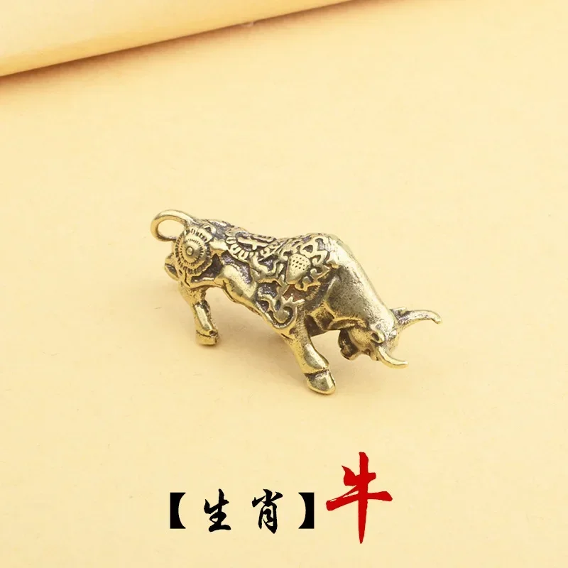 

Медные миниатюры статуэток китайского зодиака