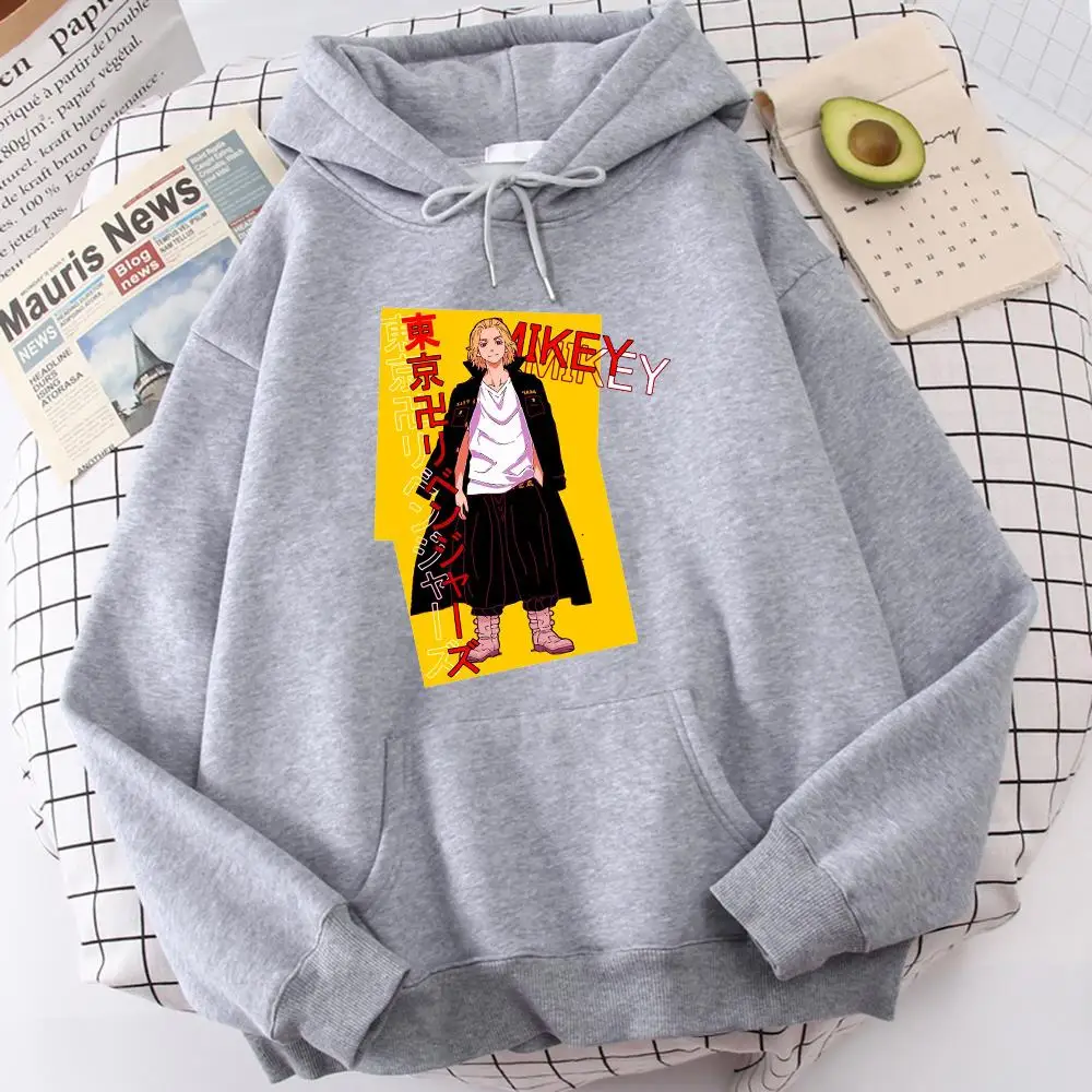 

Tokyo Revengers Mikey Graphic Hoodie Hip Hop Men's Hooded Pullovers Loose Long Sleeves Sweatshirts Autumn Fashion Man Clothes