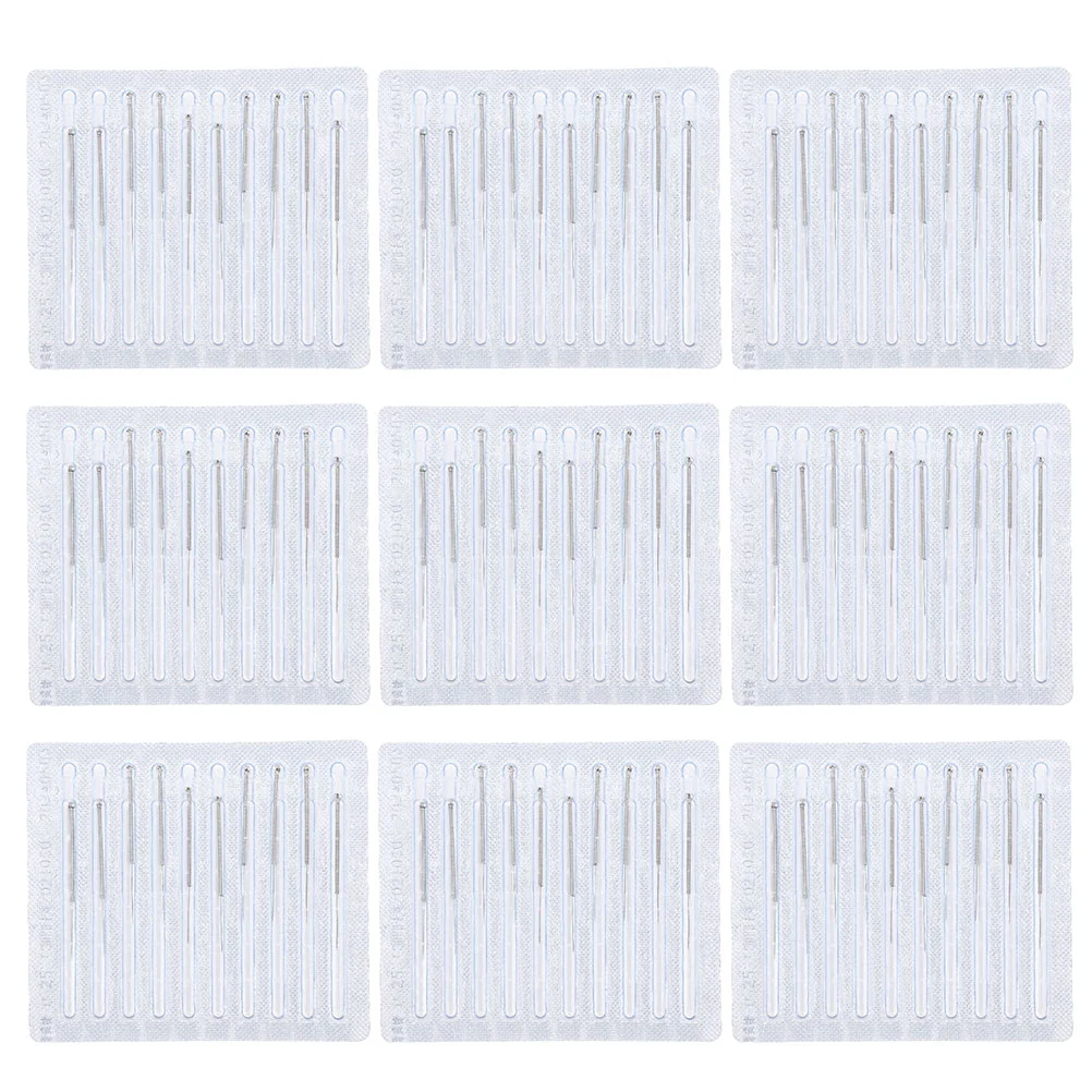 

100 шт., одноразовые иглы для акупунктуры