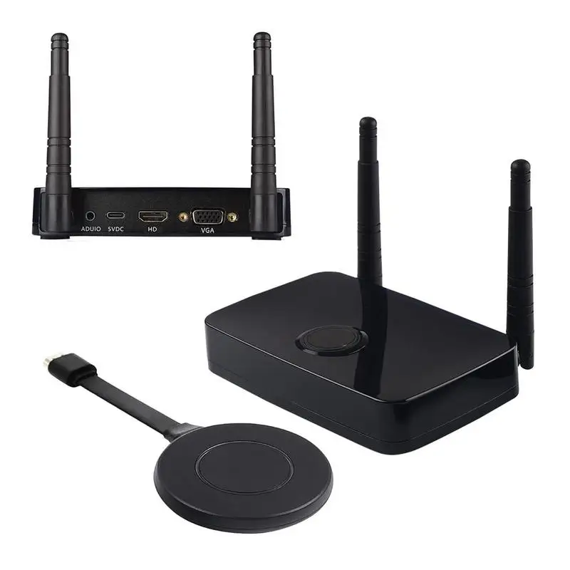 

100m 1080p Wireless HDTV Extender Video Transmitter And Receiver For Laptop PC Camera Cable Box Share To TV Projector Monitor