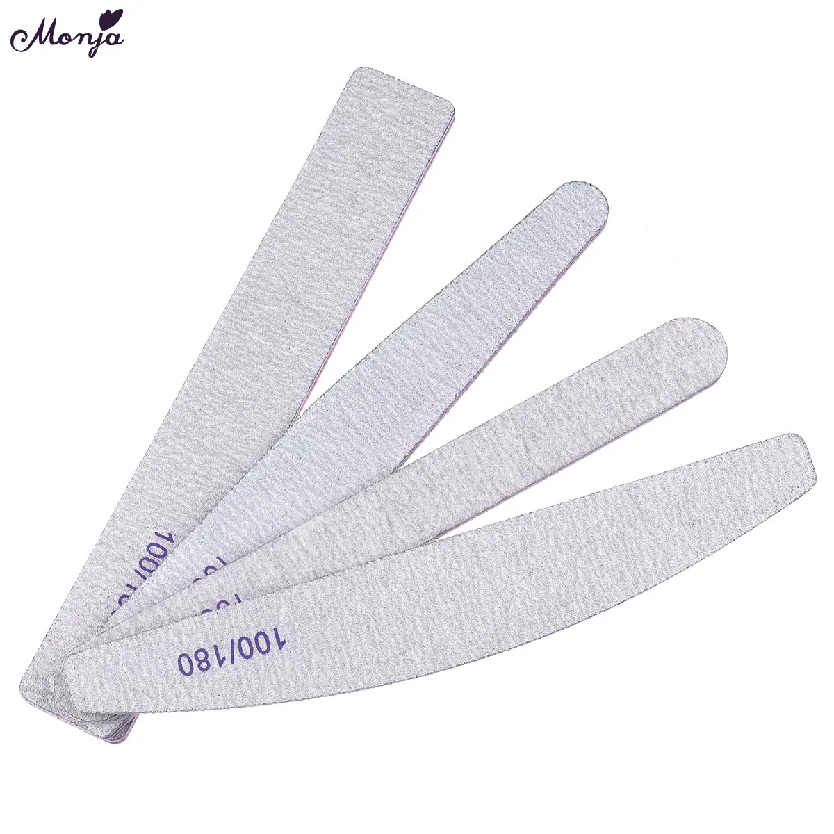 Monja 100/180 Grit Polishing Nail File Sanding Buffing Buffer Block Polish Removal Home DIY Manicure Tool | Красота и здоровье