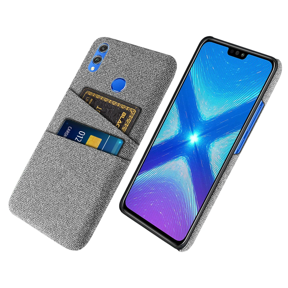 

P20 Lite Case for Huawei P20 Lite Case Dual Card Fabric Cloth Luxury Cover For Huawei P20lite P 20 Lite Pro P20pro P20lite Coque