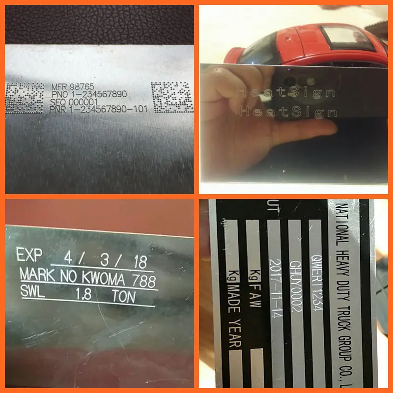 Легко перемещается маленькая хорошо упакованная портативная маркировочная