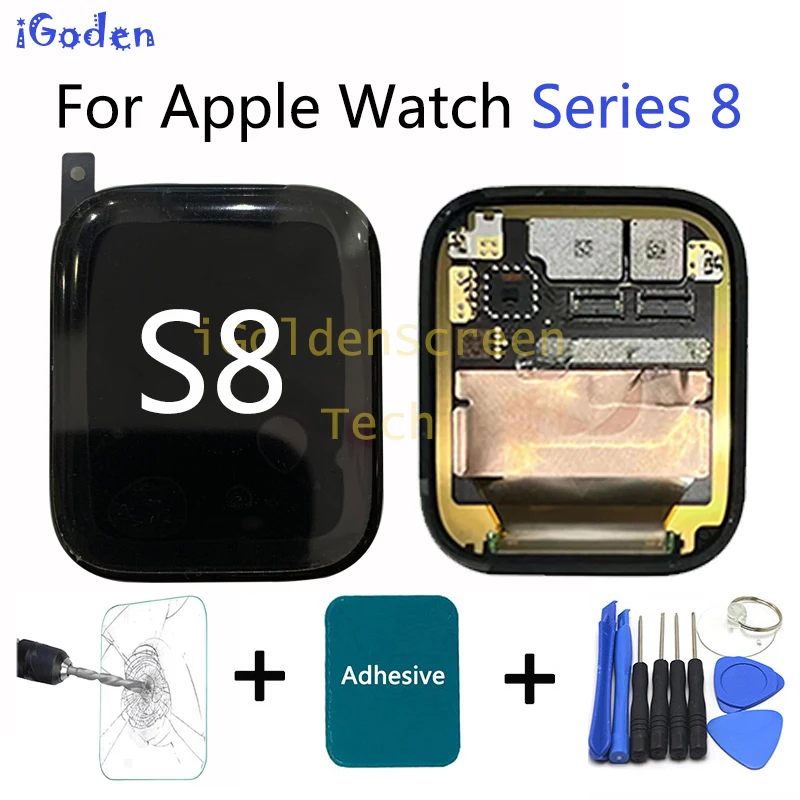 Для iWatch Series 1/2/3 ЖК-дисплей для Apple Watch 4 5 6 7 8 + Инструменты подарки