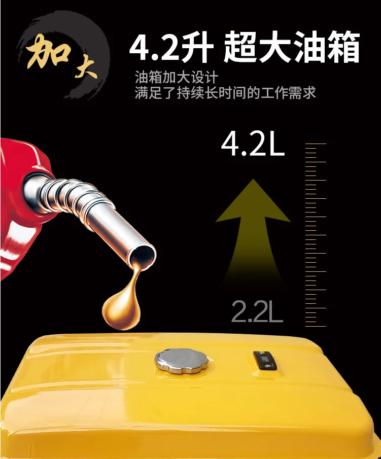 800 Вт 1500 2000 AC220V небольшой бензиновый генератор домашний уличный автомобиль для