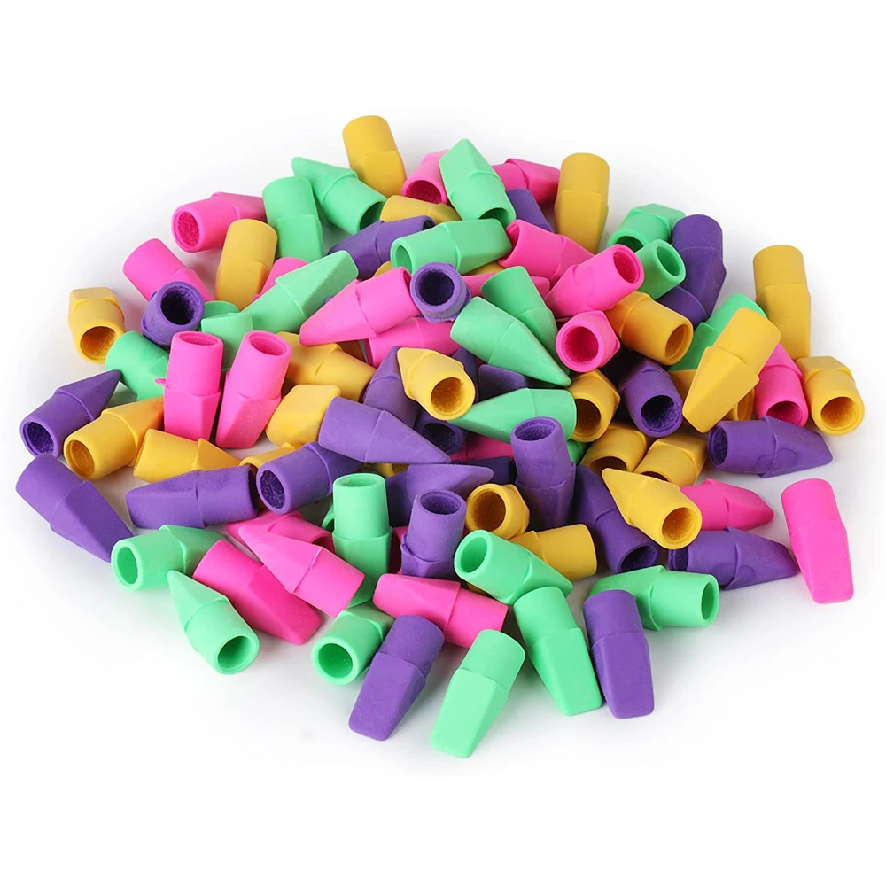 Top Erasers Eraser Caps For Kids Pencil Eraser Toppers