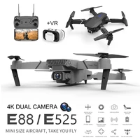 e88 fpv vr mini drone 4k profesional aerial photography long range folding quadcopter with camera remote control helicopter toys