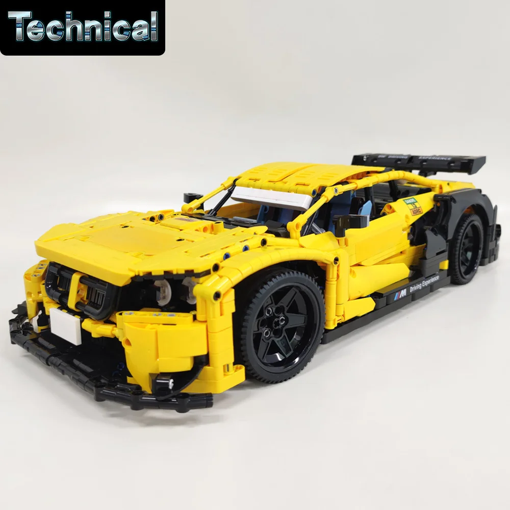 

JIESTAR Высокотехнологичный супер-трек спортивный автомобиль гоночный телефон техническая модель строительные блоки для мальчиков детские игрушки 92024 92025 2676 шт.