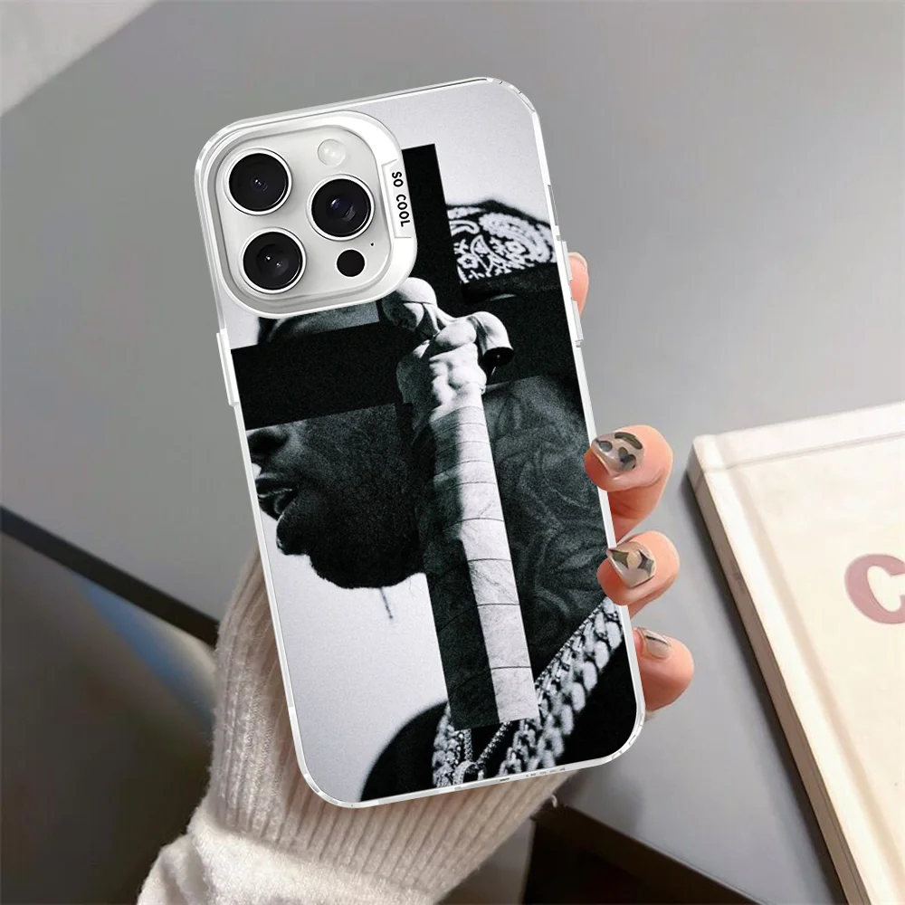 Фото Чехол для телефона Singer Pop Smoke для iPhone 16, 15, 14, 13, 12, 11 Pro Max X XR XSMAX, матовая противоударная задняя крышка №3