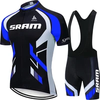 triathlon suit men mens summer clothes 2022 cycling jersey set sram sports clothing man triatlon pants gel mallot bike uniform