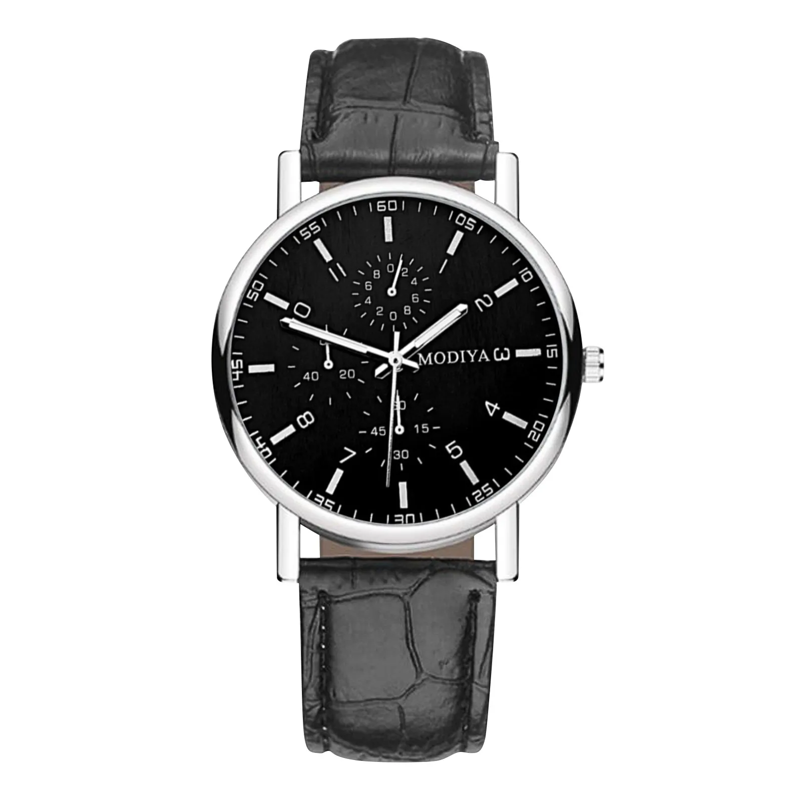 

2023 New Business Mens Watches Top Brand Luxury Quartz Wrist Watch Men Waterproof Leather Strap Masculino Reloj Hombre relógio