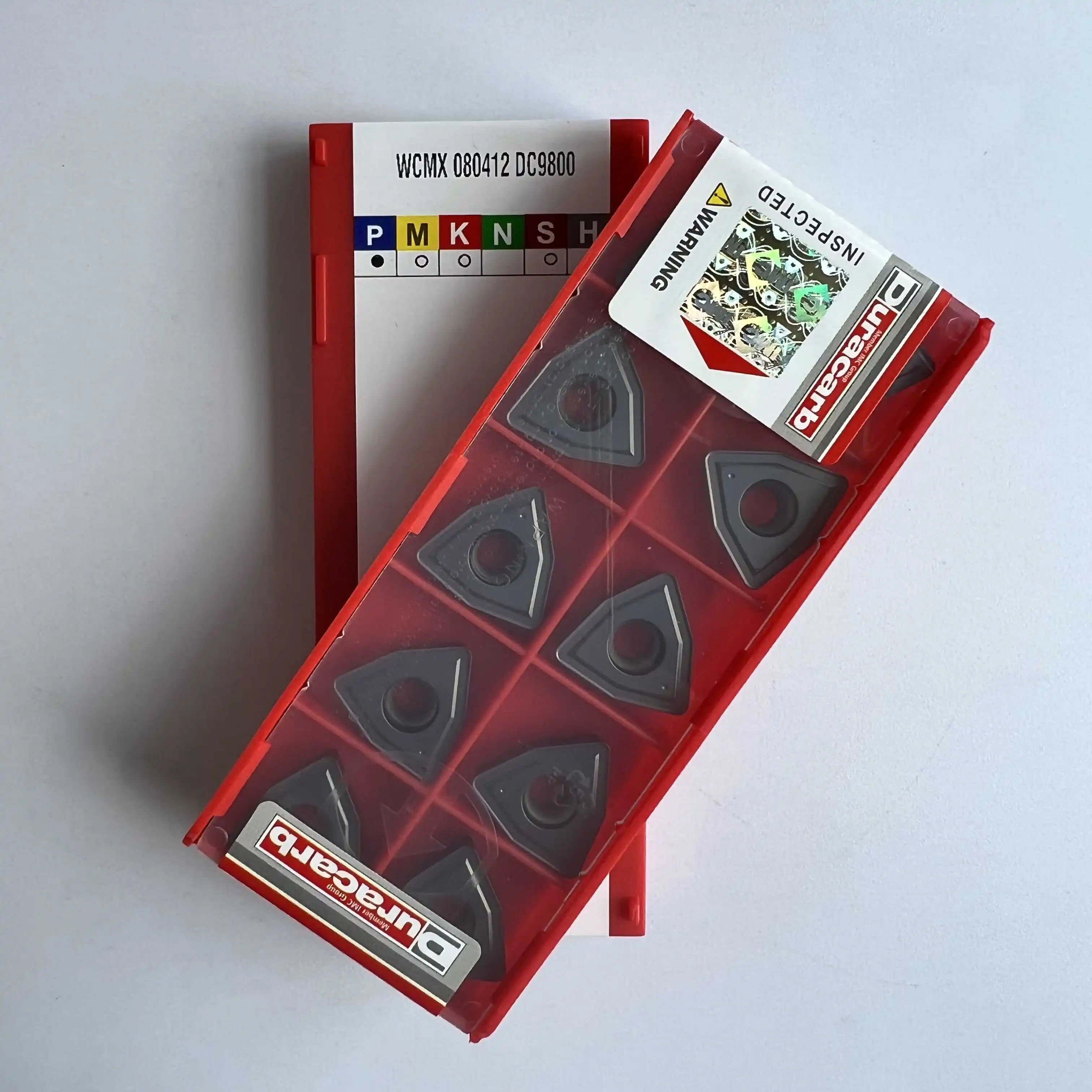 Наборы лезвий WCMX 080412 DC9800 твердого сплава 10 шт.