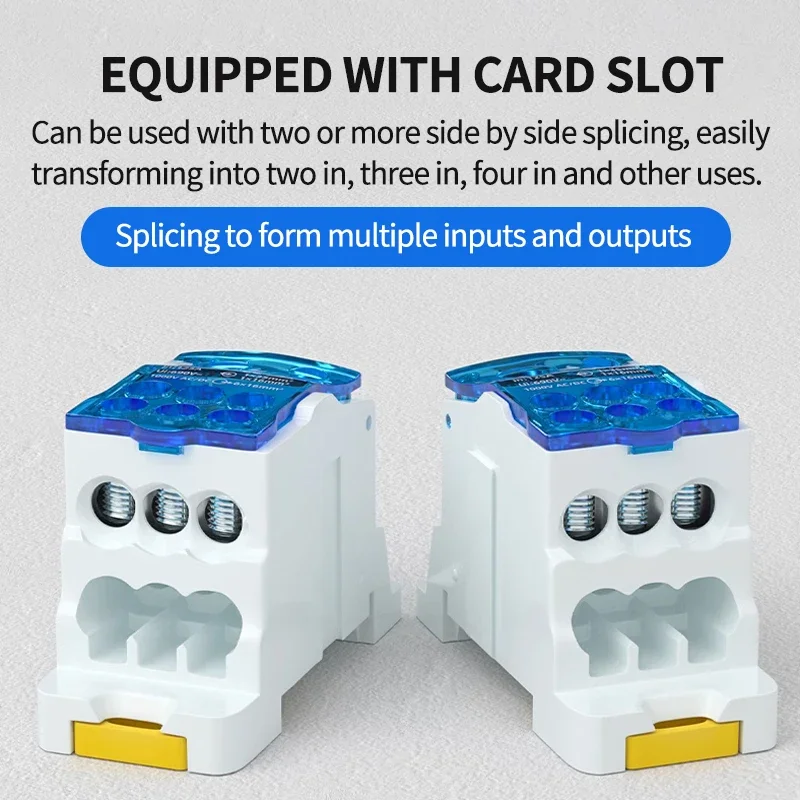 Клемма соединительная направляющая UKK 80A/125A/160A/250A/400A распределительная коробка