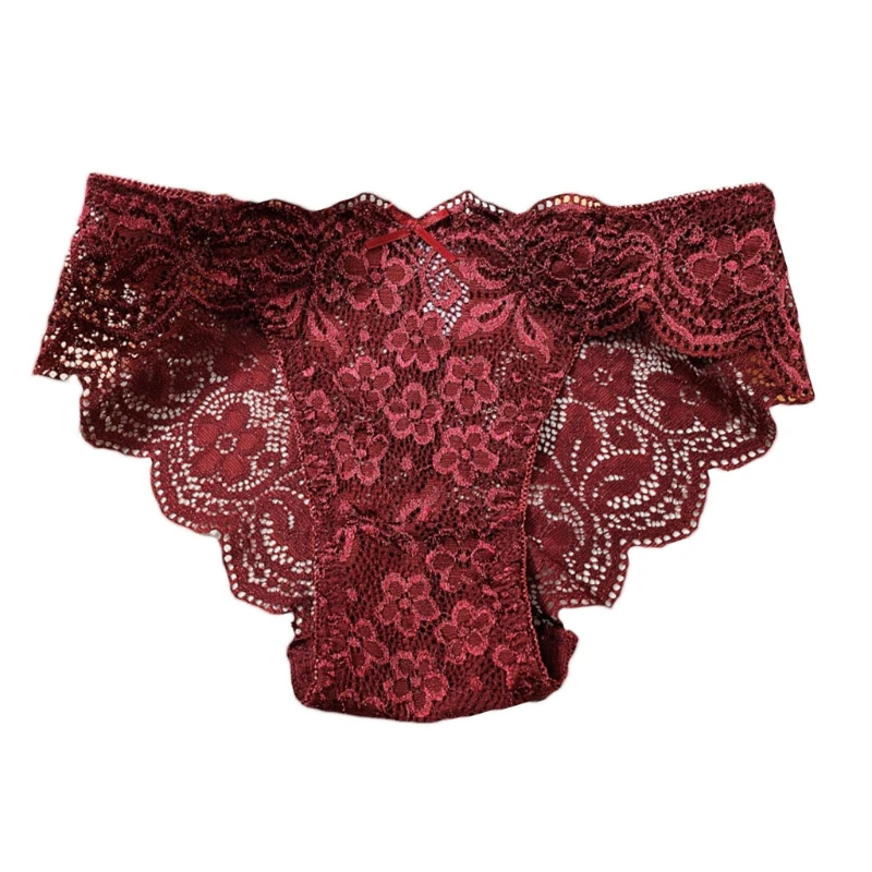 

Women's Lace Invisible Seamless Bikini Underwear Sexy Low Waist Knickers Panties