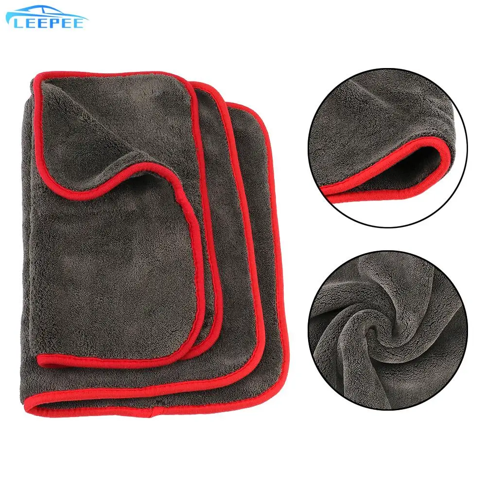 

Strong Water Absorption Cloth Detailing Drying Auto Polishing Wash Tool 1200GSM Car Cleaning Towels Microfiber Towel