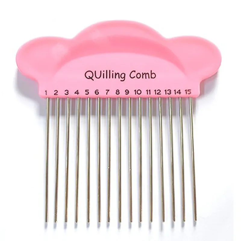 Мультяшная бумага из нержавеющей стали расческа для квиллинга сделай сам
