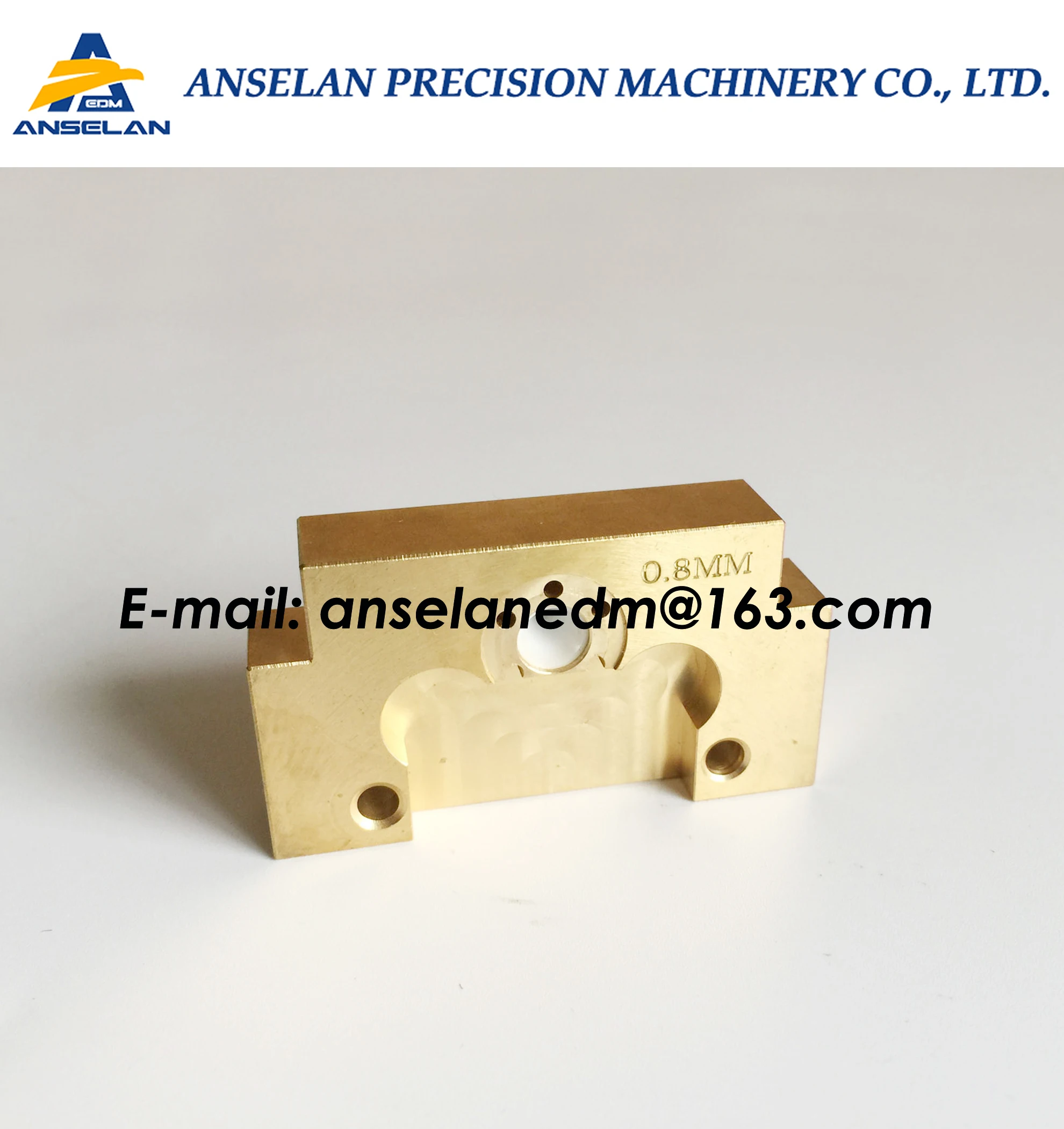 X053C884G55 edm Guide D Brass Plate 0.8mm M150 Lower X053-C884-G55, DK315A for Mitsubishi DWC- RA,FA,FA-V series machine DA76900