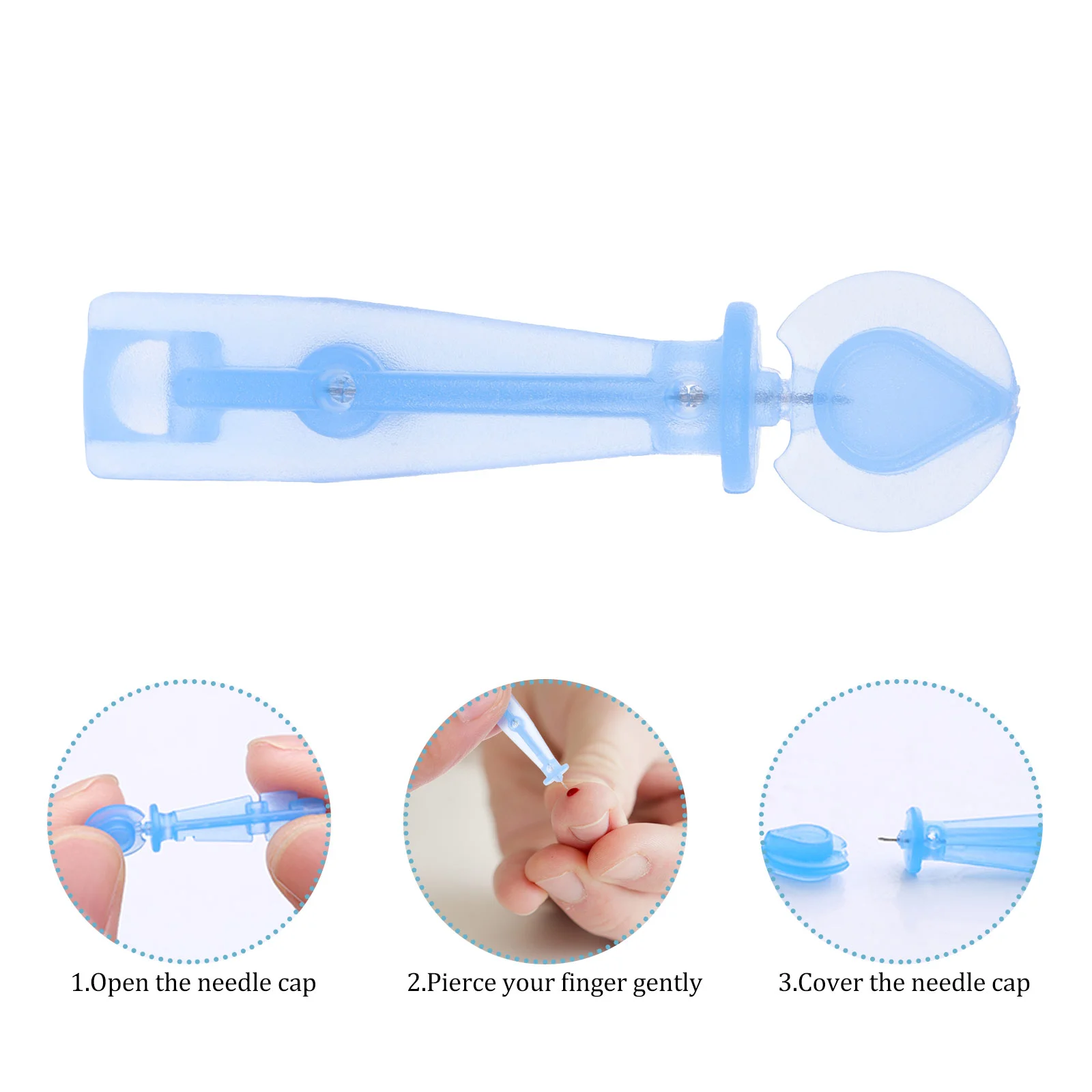 200 шт. одноразовое устройство для сбора крови безболезненное измерения пламени