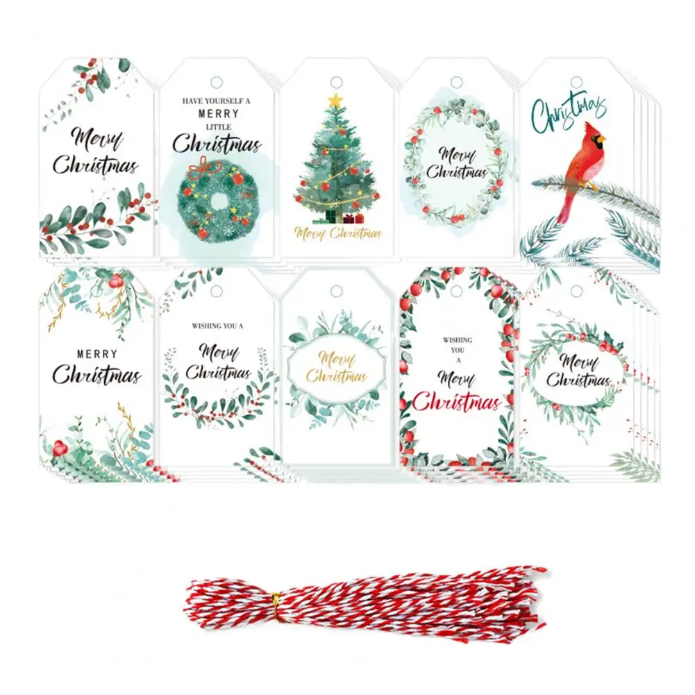 

Good Xmas Tree Labels Exquisite Pattern Lightweight Christmas Gift Tags Christmas Gift Tags 1 Set