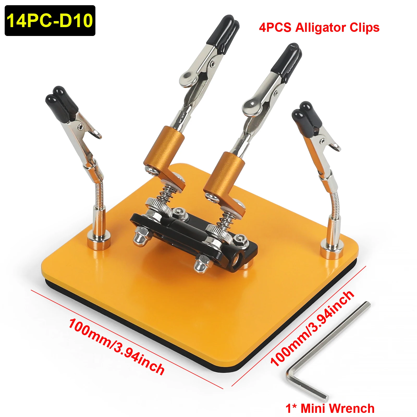

NEWACALOX Держатель печатной платы с магнитными гибкими рычагами