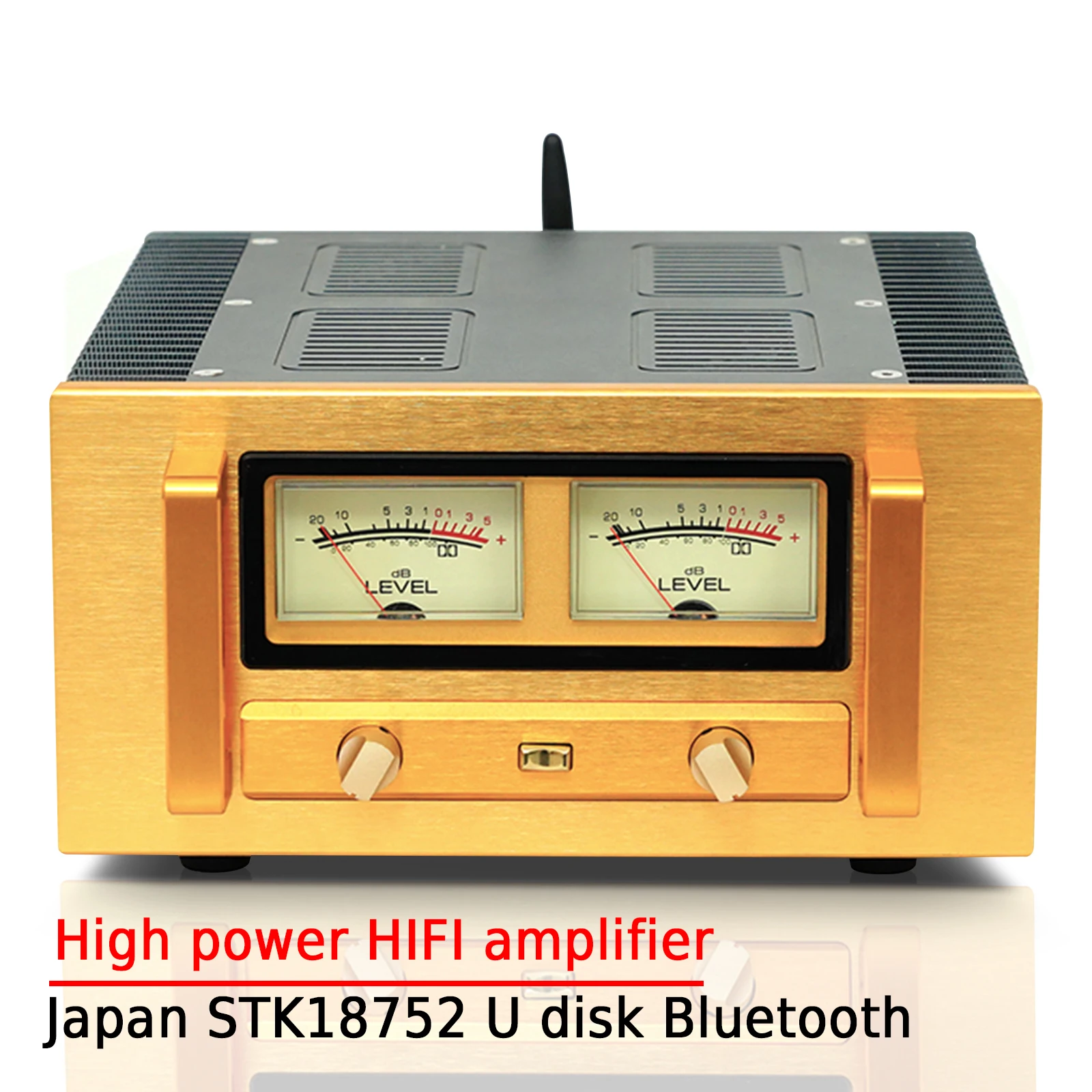 

Усилитель мощности BREEZE HIFI 100Wx2, профессиональный усилитель мощности, U-диск, HD, Bluetooth, без потерь, Япония, STK18752