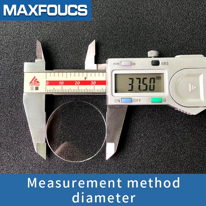 Watch Glass Sapphire Replacement Flat 2.5mm Thick in Diameters 30mm-39.5mm Transparent crystal  1Pieces