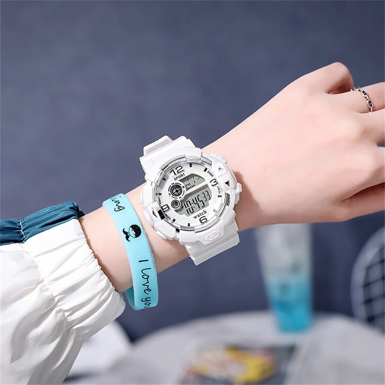

Часы наручные erkek kol saati женские спортивные часы водонепроницаемые Модные мужские женские цифровые часы подарок для влюбленных уличные кварцевые часы