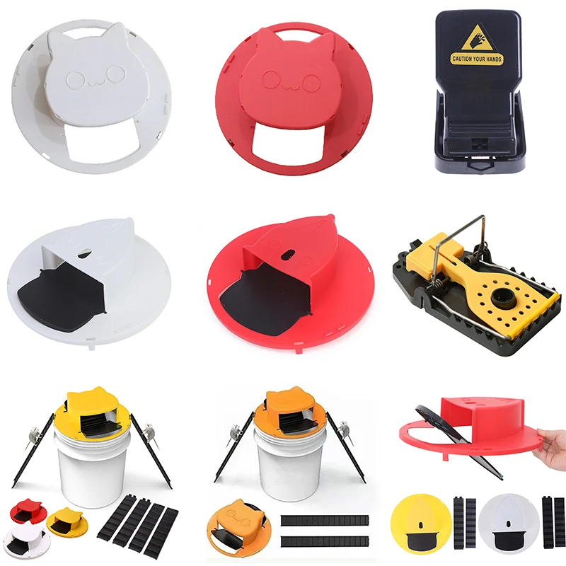 

Многоразовая ловушка для мыши и крышек типа N, ловушка для мыши с совместимой быстрой эффективной санитарной ловушкой для мыши