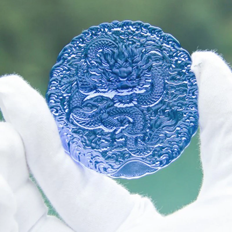 Хрустальная Фигурка Мантры King Dragon Mandalha Шестисимвол Счастья Bravery Ювелирные