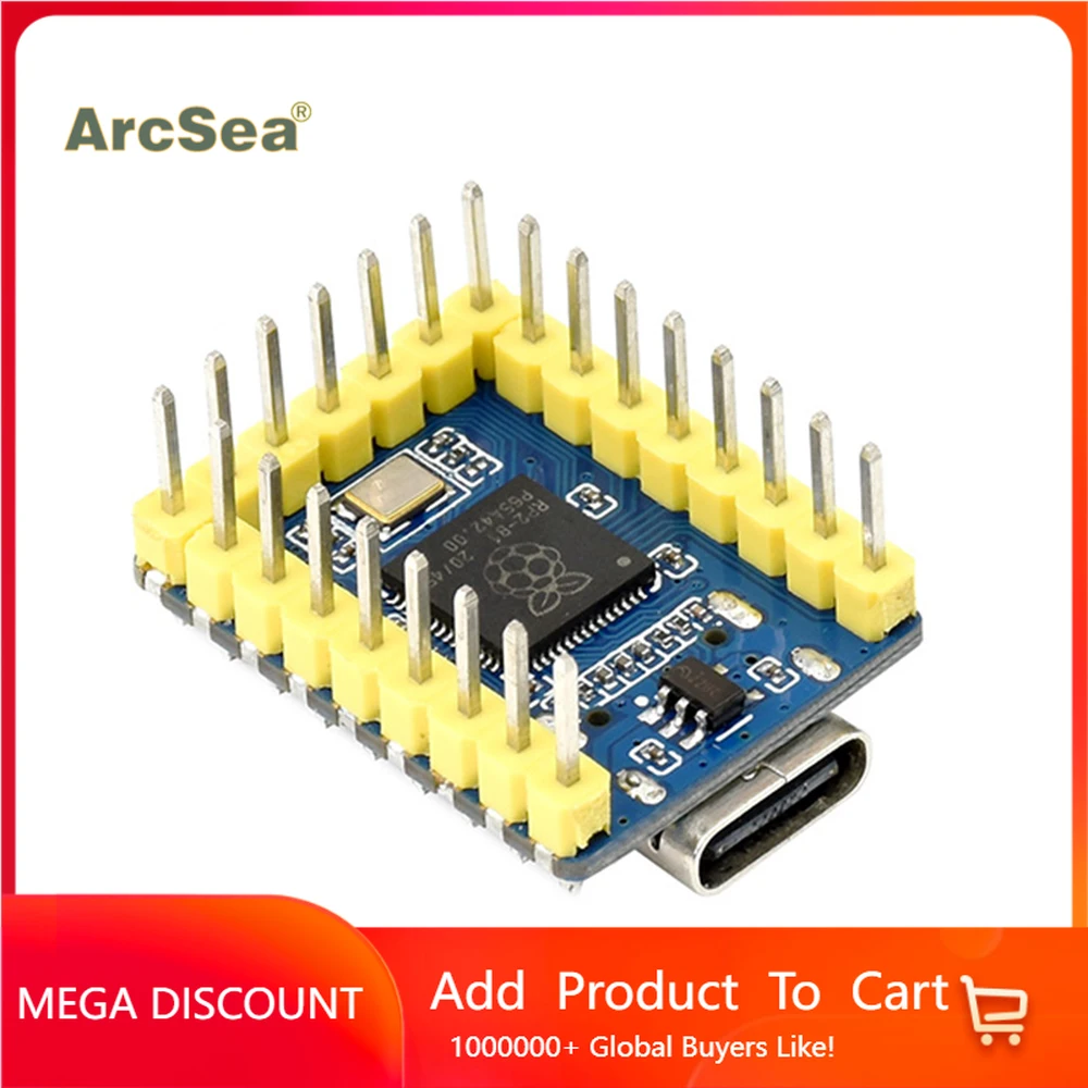 

Raspberry Pi RP2040-Zero Microcontroller PICO Development Board RP2040 Dual Core Processor