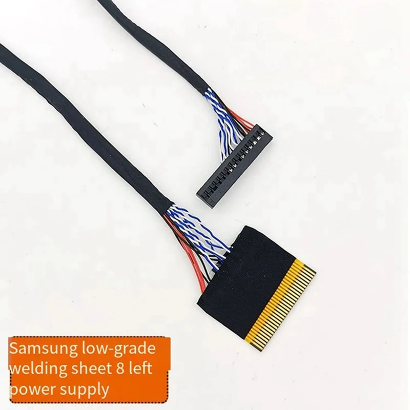 21 шт. комплект кабелей для экрана LVDS с 5 кабельным адаптером 10-65 дюймов ремонта FPC