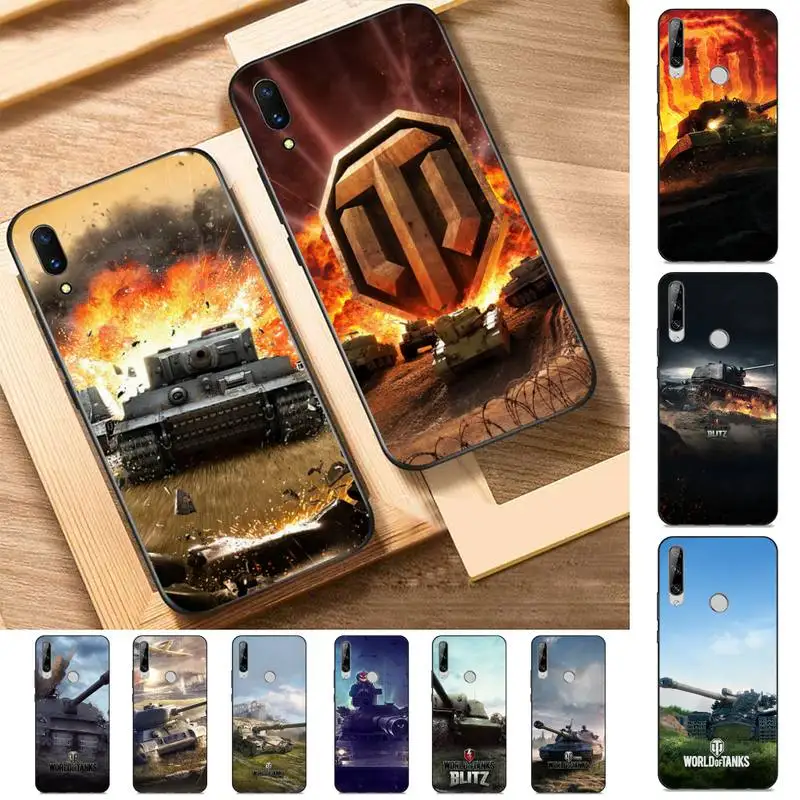 

World of Tanks Phone Case for Huawei Y 6 9 7 5 8s prime 2019 2018 enjoy 7 plus
