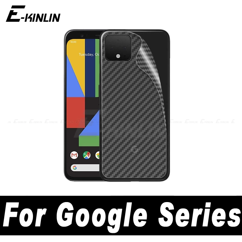 5 шт./лот 3D пленка для задней панели из углеродного волокна Google Pixel 8 7a 3 4 3a XL 3aXL 3XL 4XL