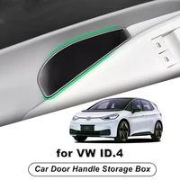 car door handle storage box for volkswagen vw id 4 id crozz id4 id 4 door holder tray organizer interior accessories