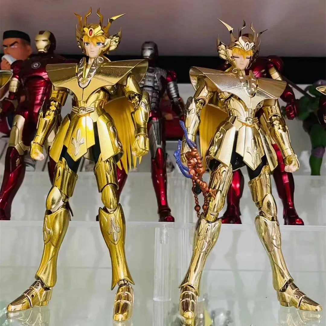 

In Stock Saint Seiya Myth Cloth Ex Virgo Shaka Knights Of The Zodiac Anime 24k Metal Armor Action Figure Cs Model Collection Toy