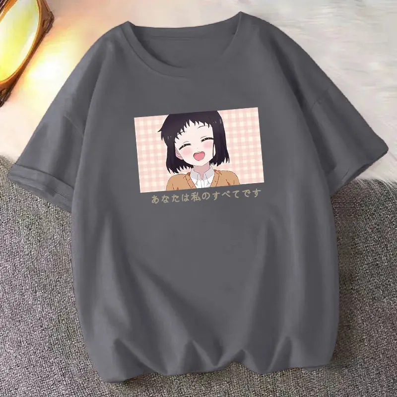 

100% Cotton T Shirt Harajuku Japan Anime Kawaii Cure Girl Print TShirt Casual Female Clothes Summer White Women T-Shirts Tops