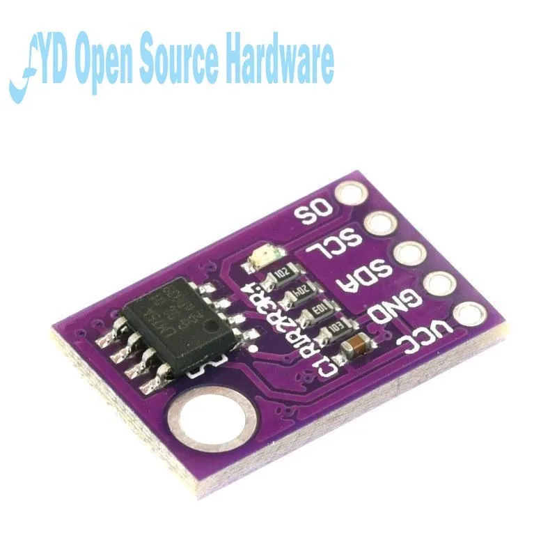 Модуль датчика температуры LM75 LM75A CJMCU-75, высокоскоростной интерфейс I2C IIC, высокоточная макетная плата