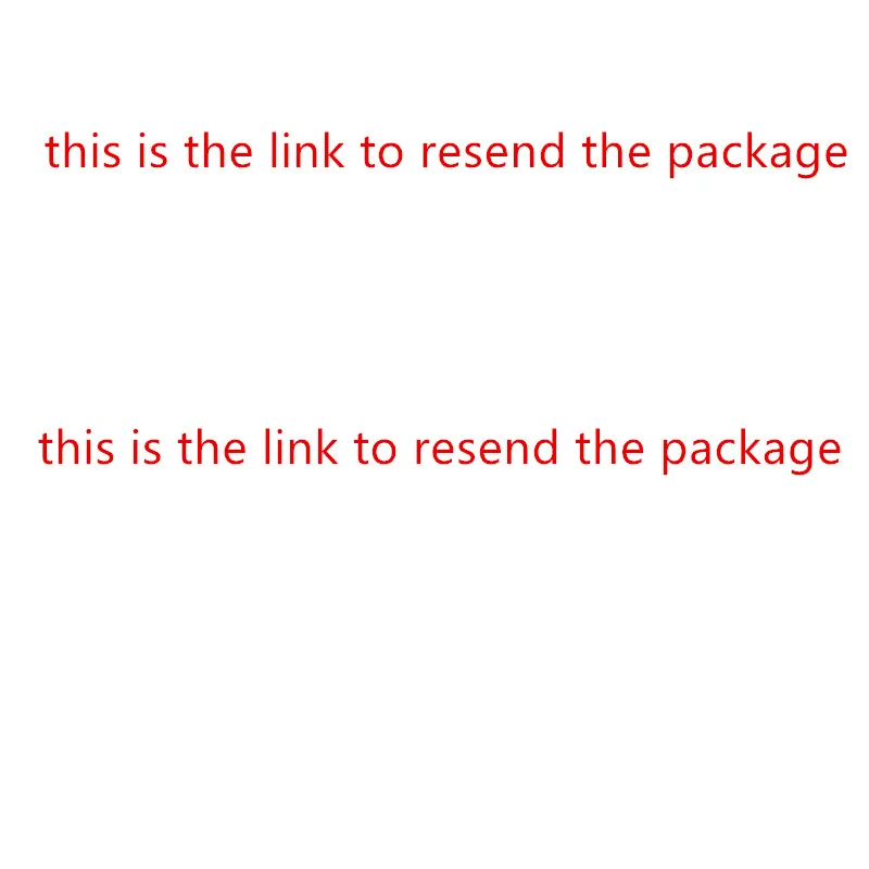 

this is the link to resend the package