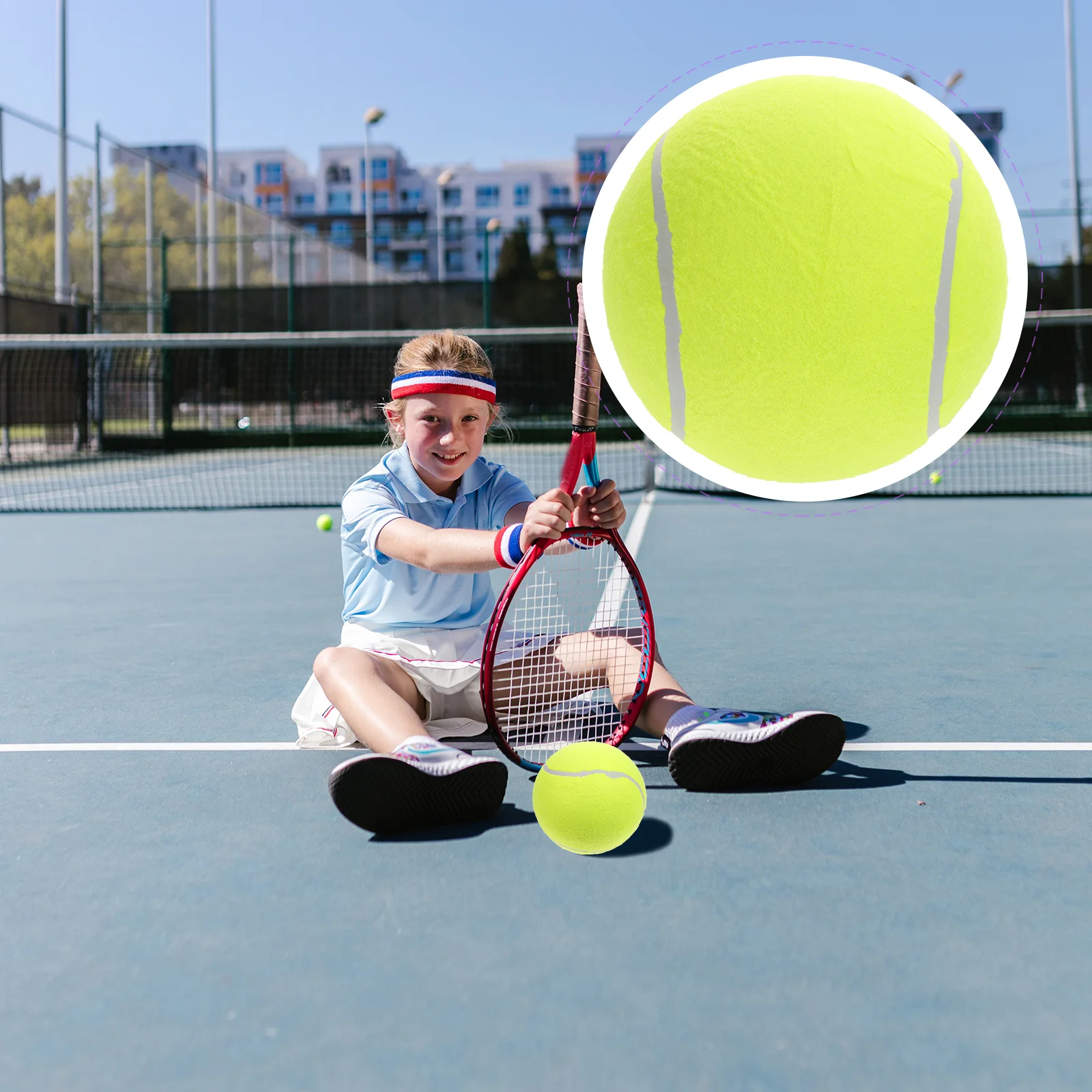 

Tennis Ball Children Tenis De Niño Inflatable Rubber Large Outdoor Play Toys Kids Pet Dog